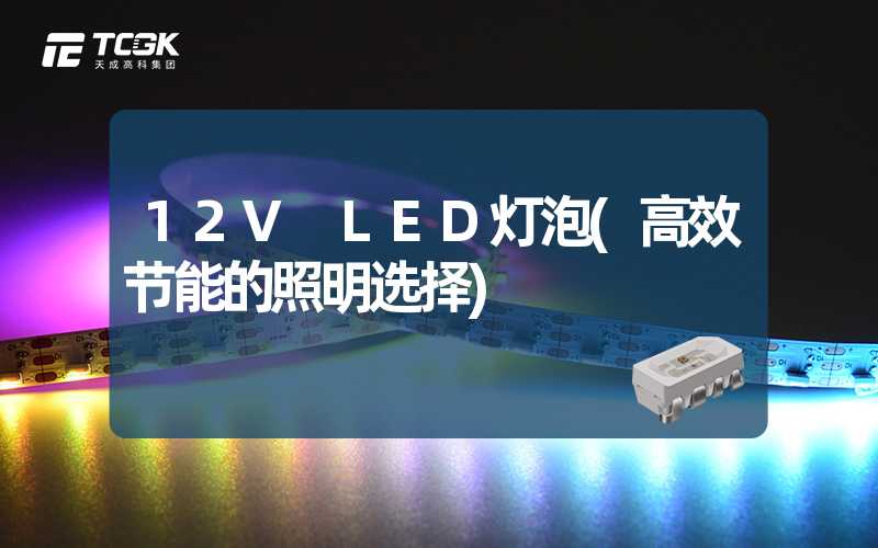 12V LED灯泡(高效节能的照明选择)